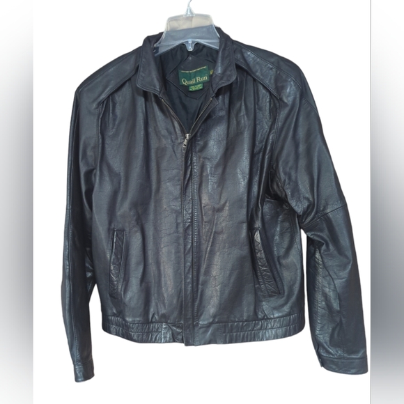 😎 Quail Run Leather😎 Jacket size 44 - Picture 1 of 5